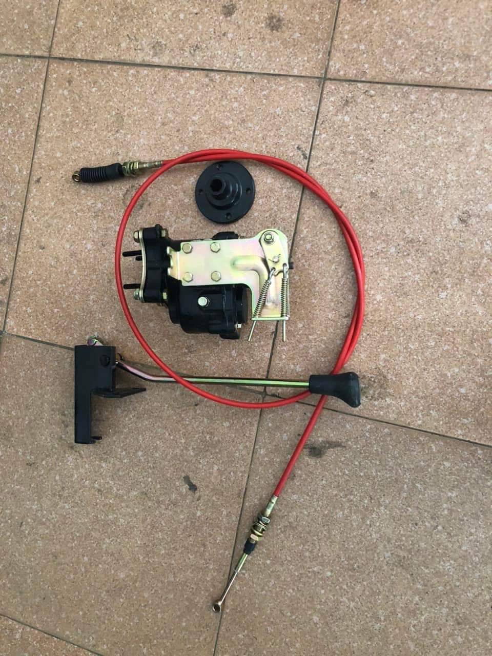 Auxiliary Gearbox, Strong Gear, Slow Gear, Type 2 Spring to Prevent Gear Shifting