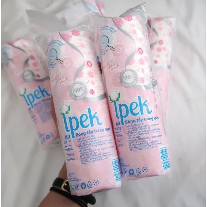 Bông tẩy trang ipek klasik cotton pads 5.0