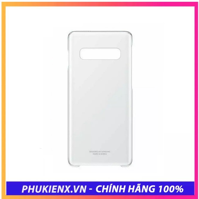 Ốp Galaxy S10 Plus Clear cover trong suốt theo máy