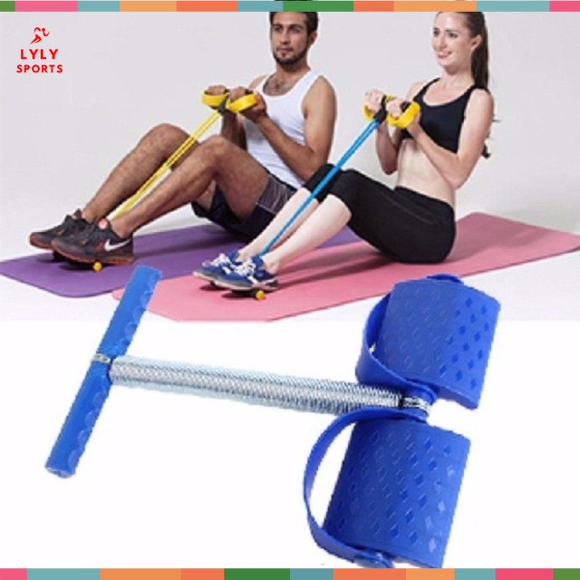 Dây kéo lò xo tập cơ bụng, dụng cụ dây gập bụng- lylysports