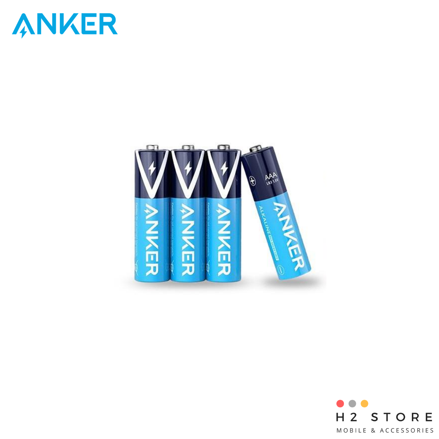 Bộ 4 Pin Kiềm AAA ANKER Alkaline - B1820