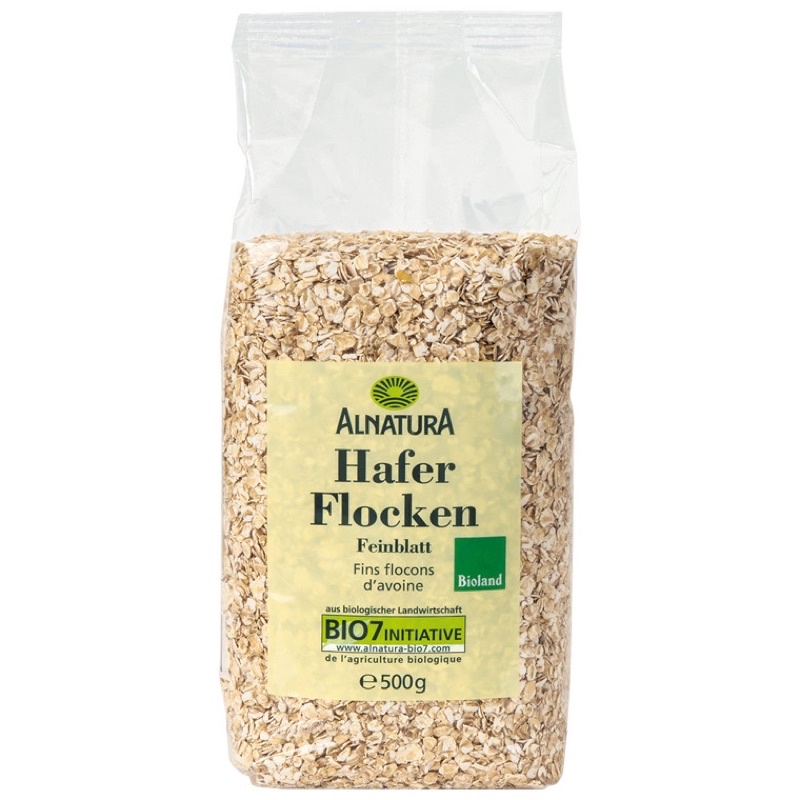 Yến Mạch Đức Alnatura Hafer Flocken - túi 500g