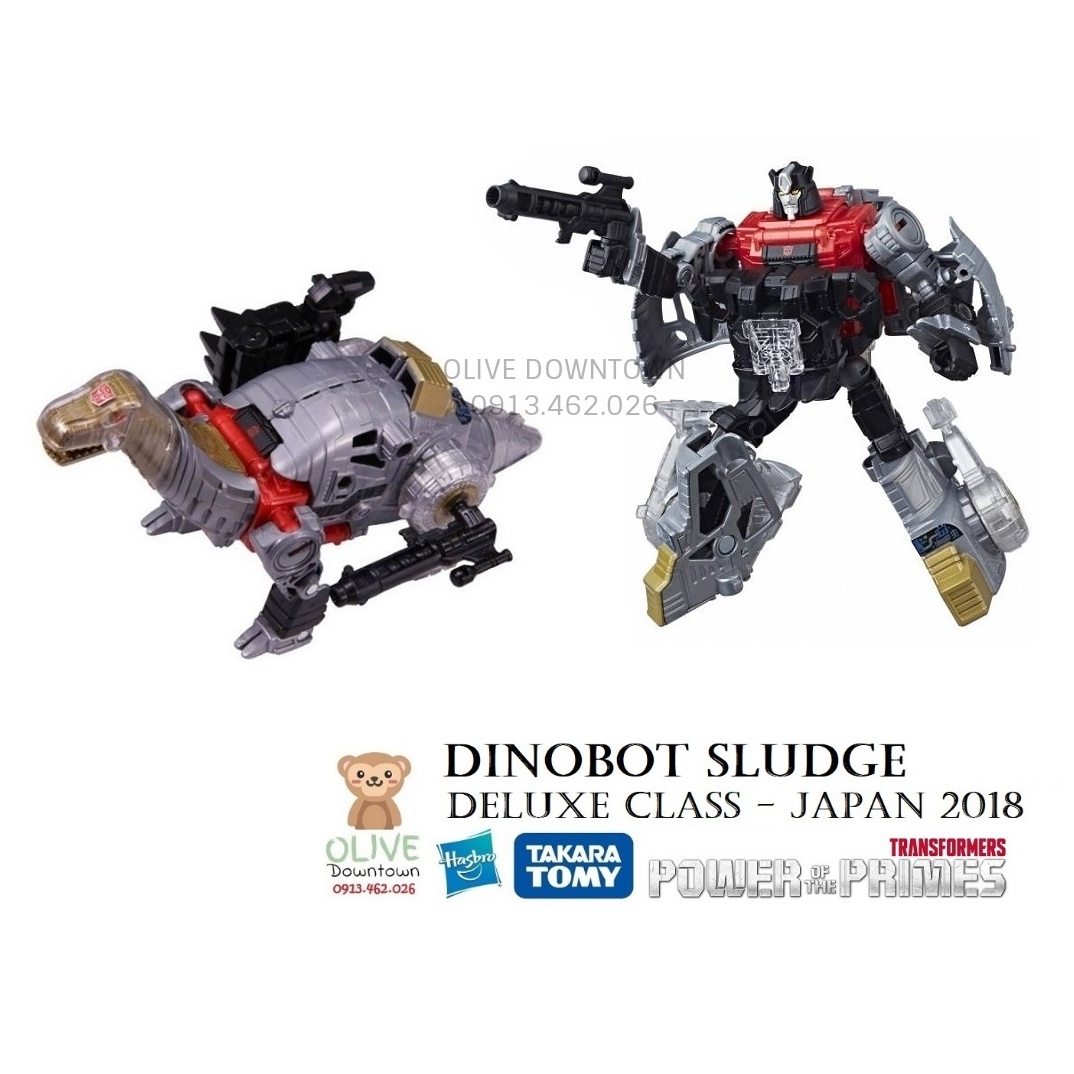 _Dinobot_SLUDGE * Robot Khủng Long 15cm - Transformers POWER OF THE PRIMES