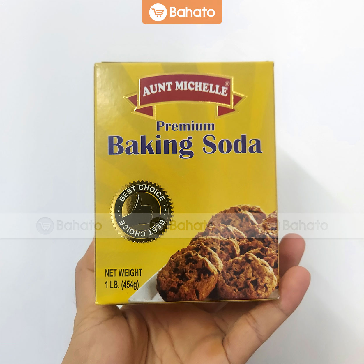 Bột baking soda tinh khiết Aunt Michelle hộp 454g