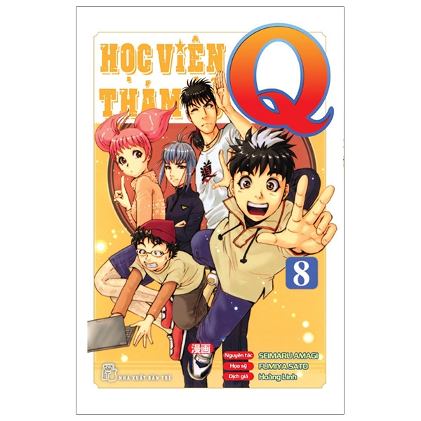 Fahasa - Học Viện Thám Tử Q - Tập 8
