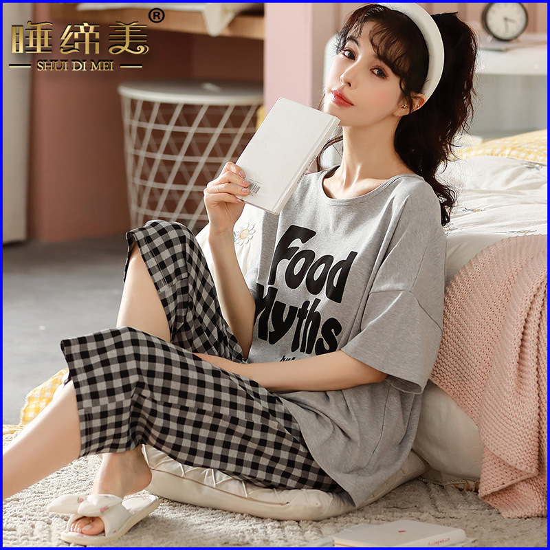 Đồ bộ nữ mặc nhà thời trang mới nhất - Chất liệu Cotton cao cấp