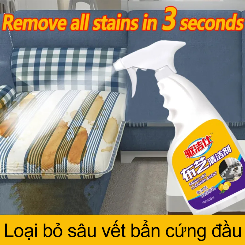Vệ sinh nội thất ô tô dung dịch vệ sinh nội thất xe ô tô vệ sinh ghế da ô tô chai vệ sinh nội thất ô tô 500ml Không cần nước chai xịt nội thất xe ôtô Làm sâu sắc hơn bụi bẩn Vệ sinh ghế Sofa,không làm tổn thương bề mặt