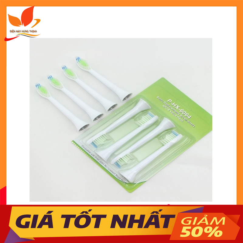 Bộ 4 đầu bàn chải đánh răng điện thay thế cho Philips Sonicare