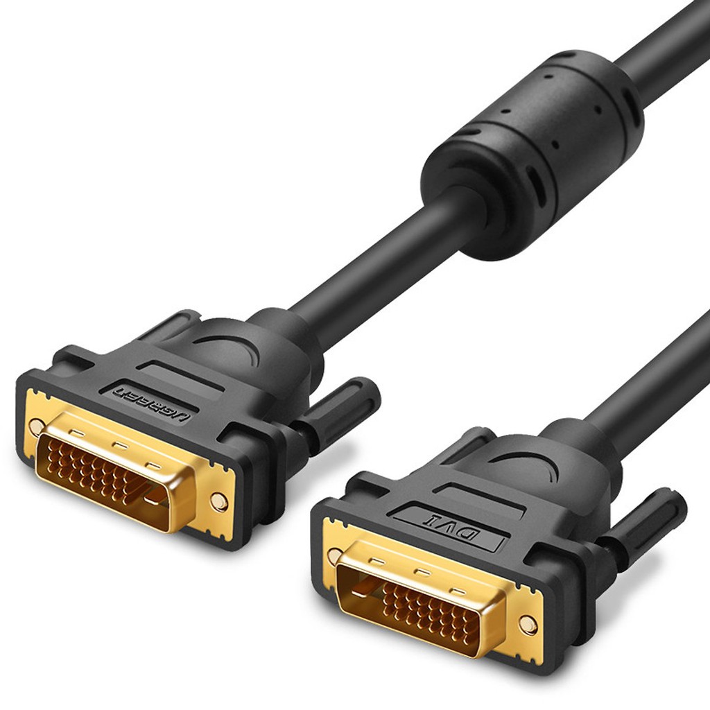 Cáp dvi 24+1 ugreen dài 1.5m- bảo hành chính hãng 12 tháng