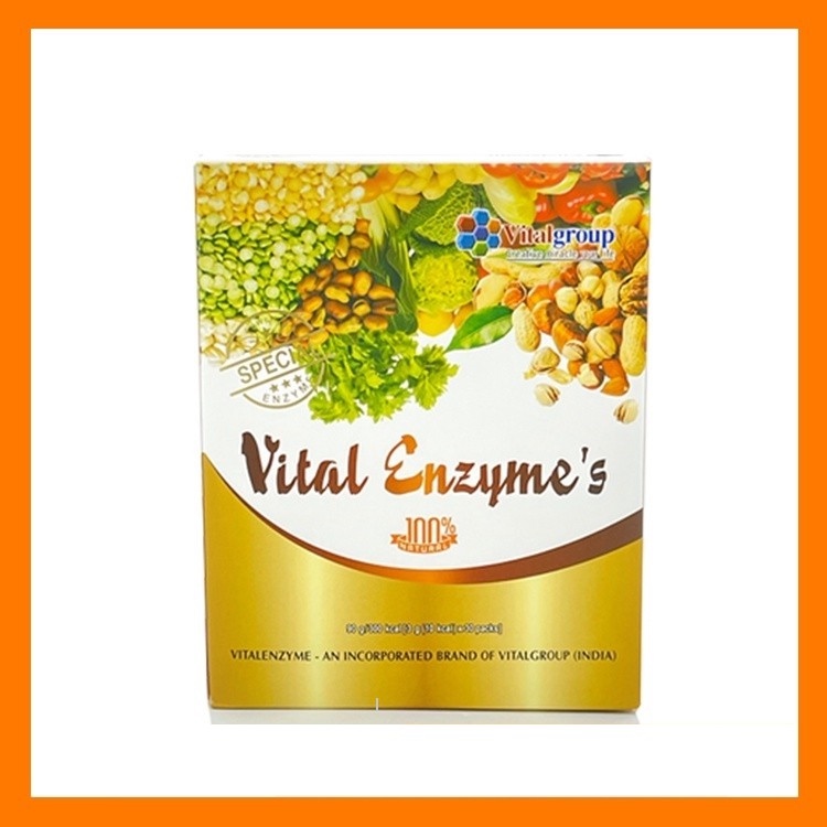 Enzyme's Vital Hàn Quốc (Hộp 30 gói) - Tổng Hợp Enzyme Từ Trái Cây Thảo Mộc Hàng Sẵn Date Mới