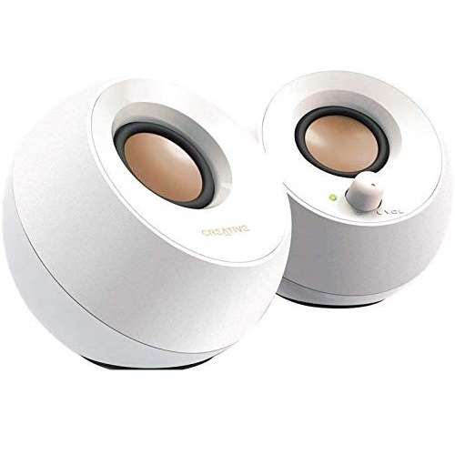 Loa Creatlve Pebble 2 0 White/ Black