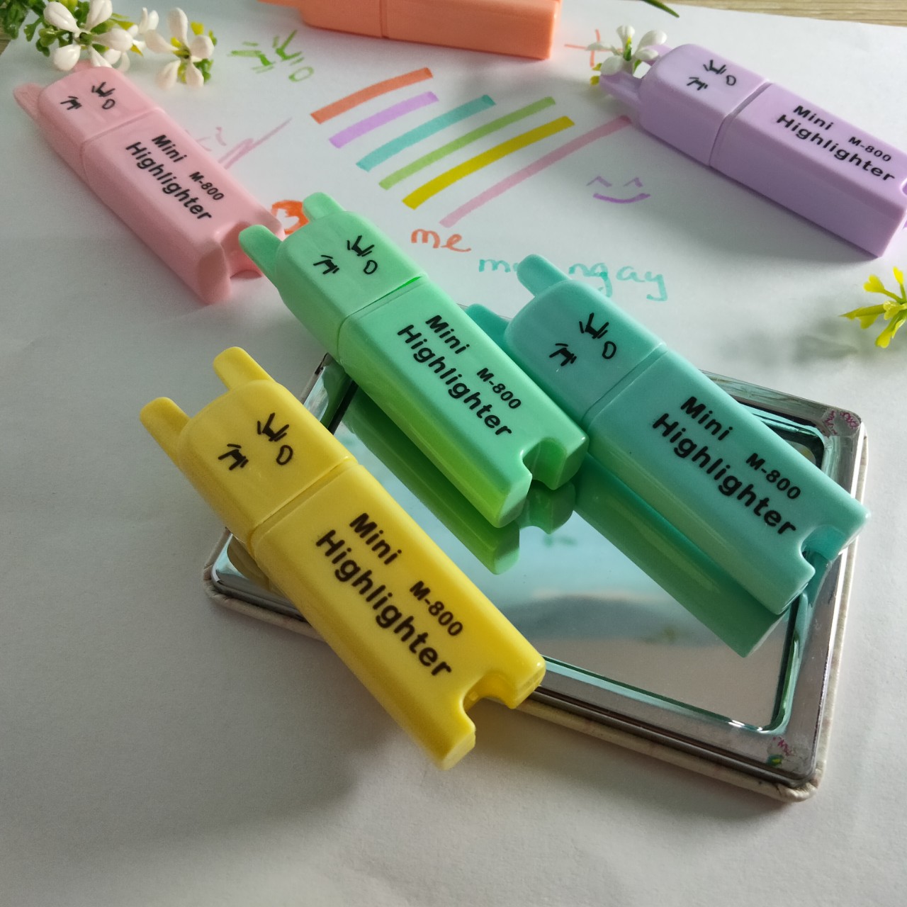 Bút nhớ dòng mini 💚💛💙💜🧡💗