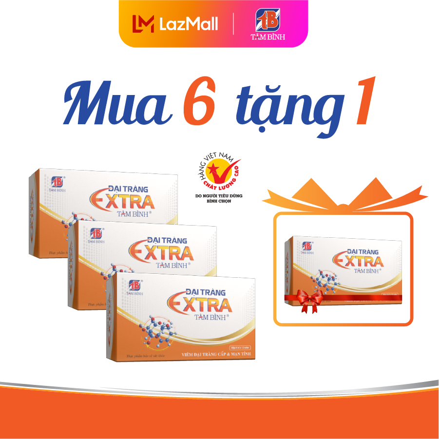 Đại tràng Extra Tâm Bình, hỗ trợ giảm triệu chứng viêm đại tràng, viêm đại tràng co thắt