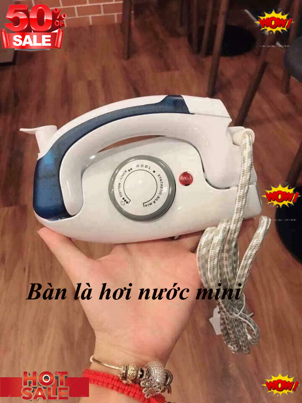 Bàn là mini du lịch,bàn là mini cầm tay,Bàn Ủi MiNi Du Lịch,bàn là hơi nước mini,bàn là mini di động cầm tay,-thiết kế nhỏ gọn ,...............