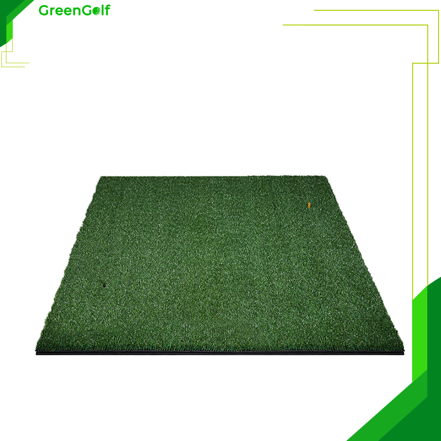 Thảm Tập Swing Golf PGM 3D Cao Cấp Kích Thước 1,5*1,5m/ Trọng Lượng ~16kg Chuyên Dùng Cho Sân Tập Golf/ Nhập Khẩu Chính Hãng/ Tặng 4 Tee cao su
