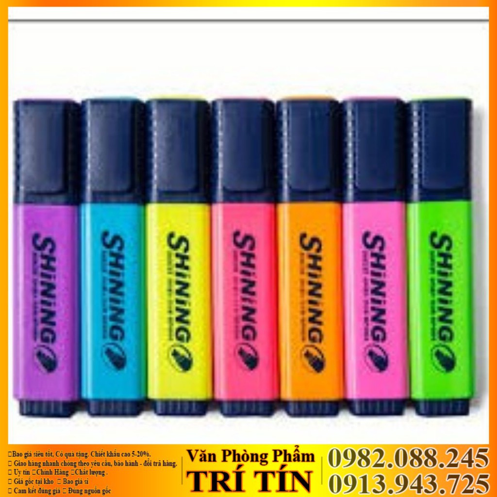 [HCM]Bút Dạ Quang Shining BAOKE | MP4904