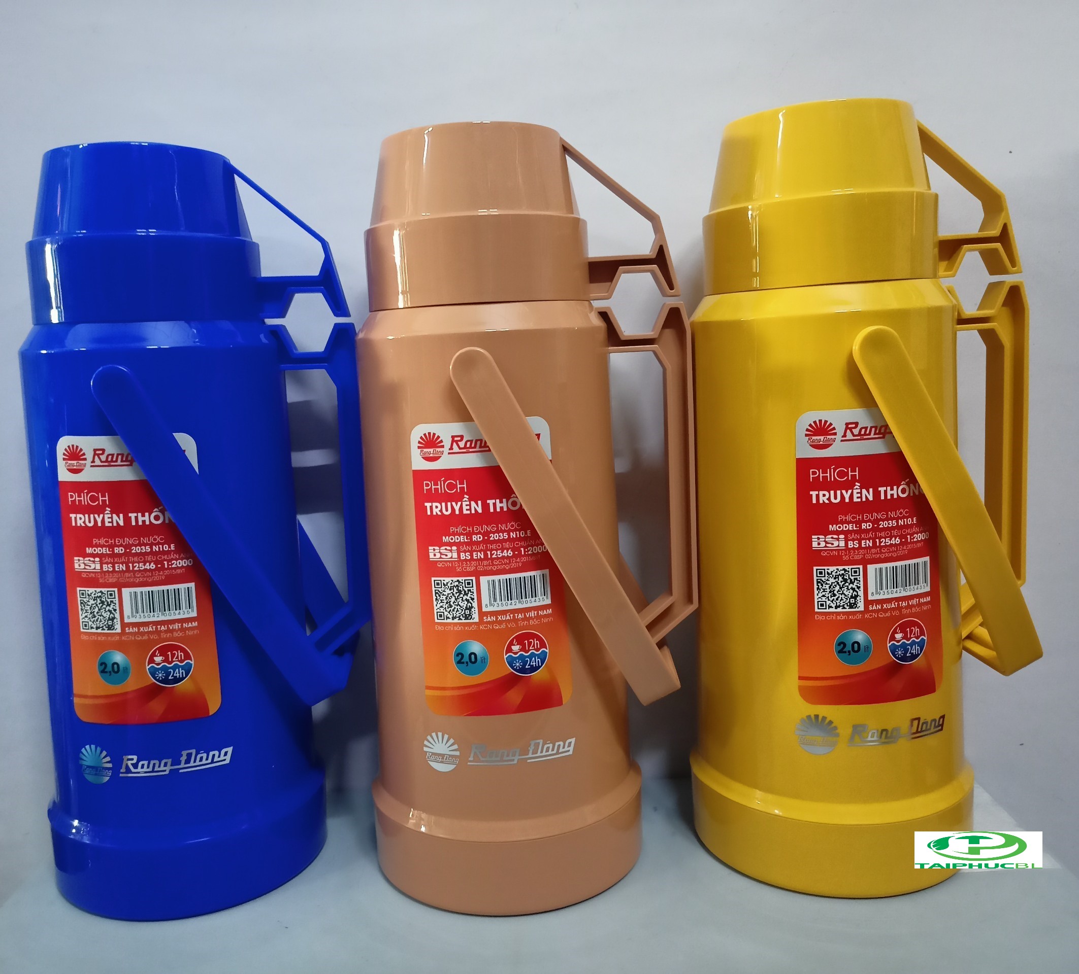 Bình thuỷ rạng đông phích nước rạng đông - rạng đông - 1lít,1 lít 2, 2 lít, 3 lít2