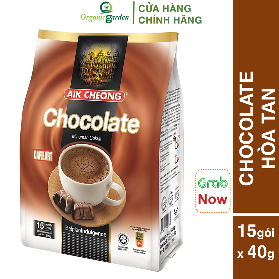 Chocolate Hòa Tan Aik Cheong Malaysia - Chocolate Cafe Art 600g