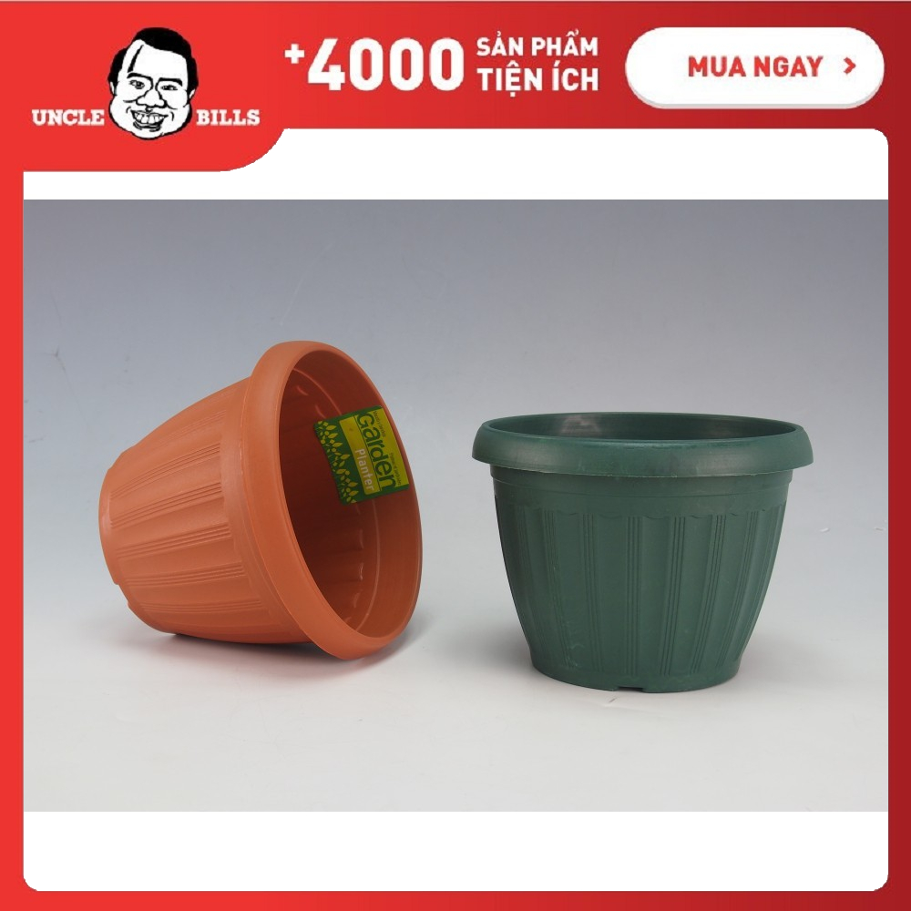 Chậu hoa tròn kiểu hy lạp mini - màu đất - ubl op0047