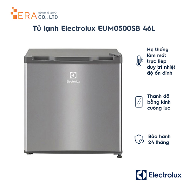 Tủ lạnh electrolux 46 lít eum0500sb