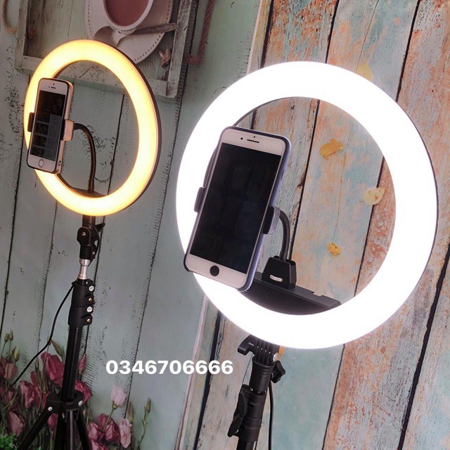 Freeship toàn quốc từ 50k Giá Tripod đèn LED live stream full bộ size 16