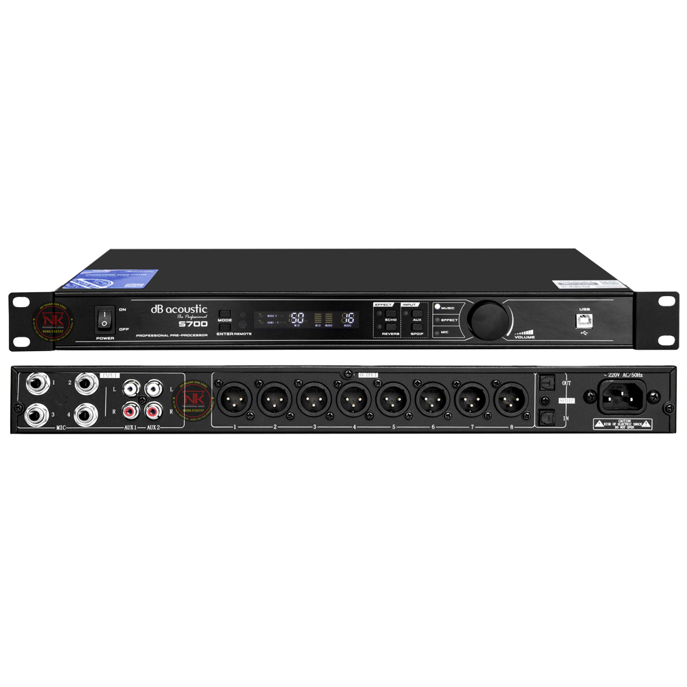 Vang số dbacoustic S700 tặng dây canon miễn phí vận chuyển