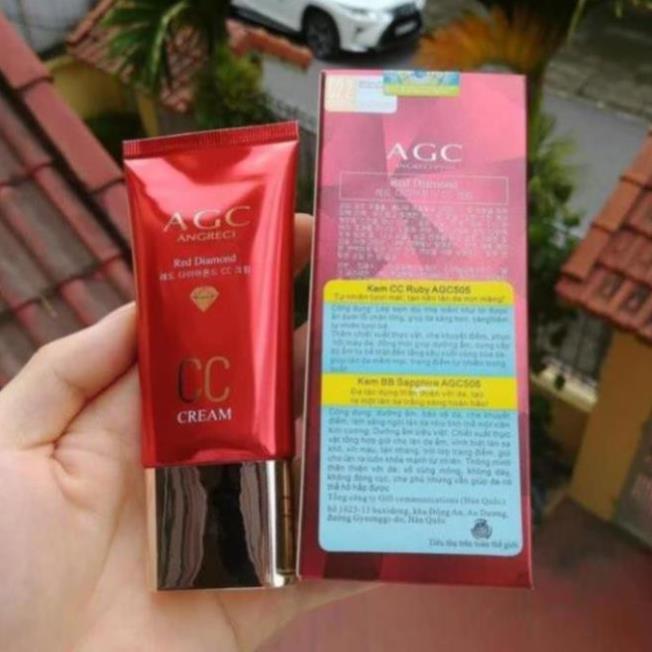 Kem nền AGC Red Diamond siêu che khuyết điểm siêu mịn