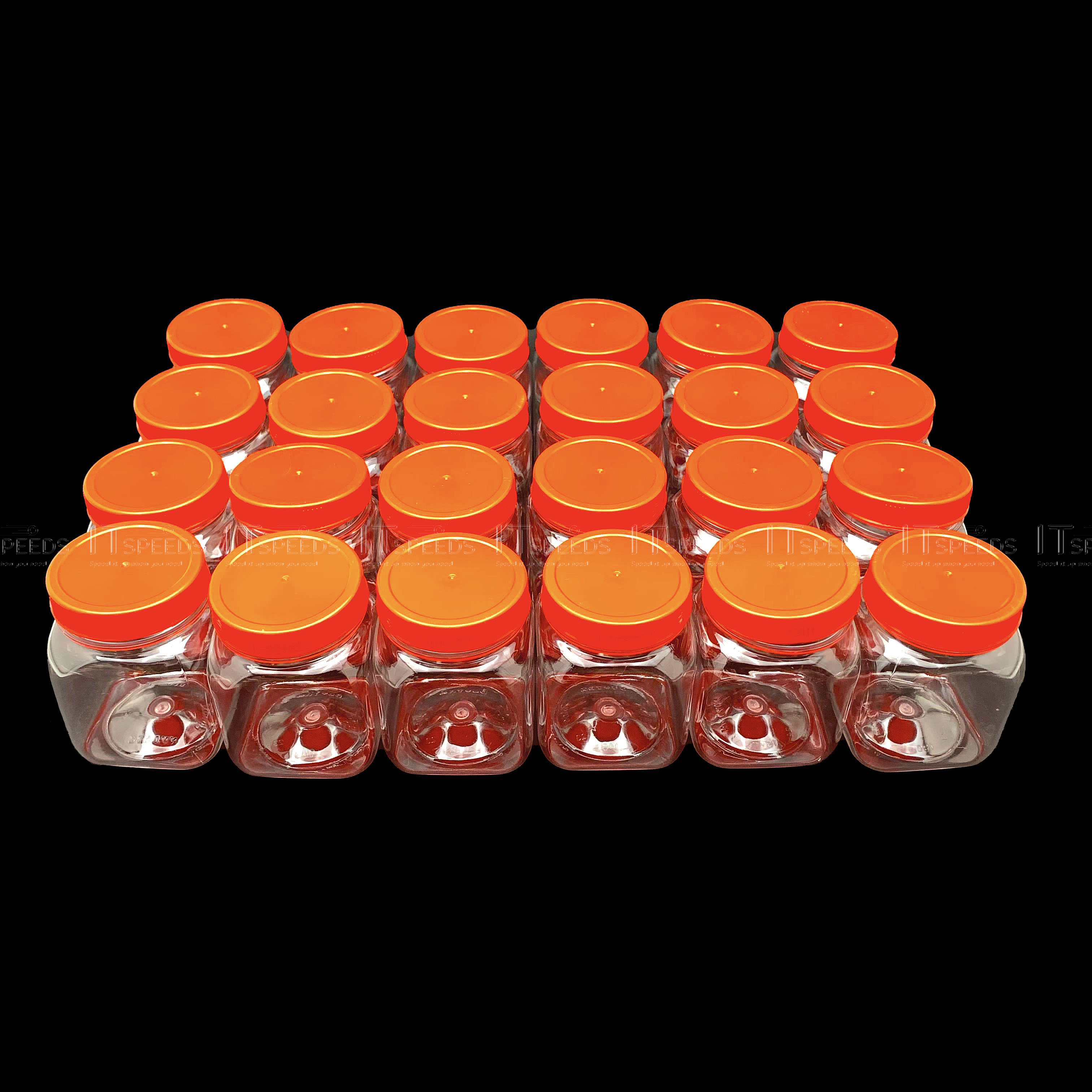 Combo 24 Hũ nhựa PET Duy Tân nắp đỏ 190ml ( Mã 048 )