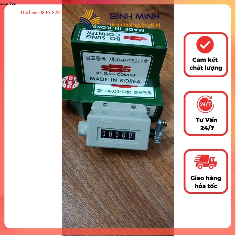 Máy đếm sản lượng sản phẩm Bosung
