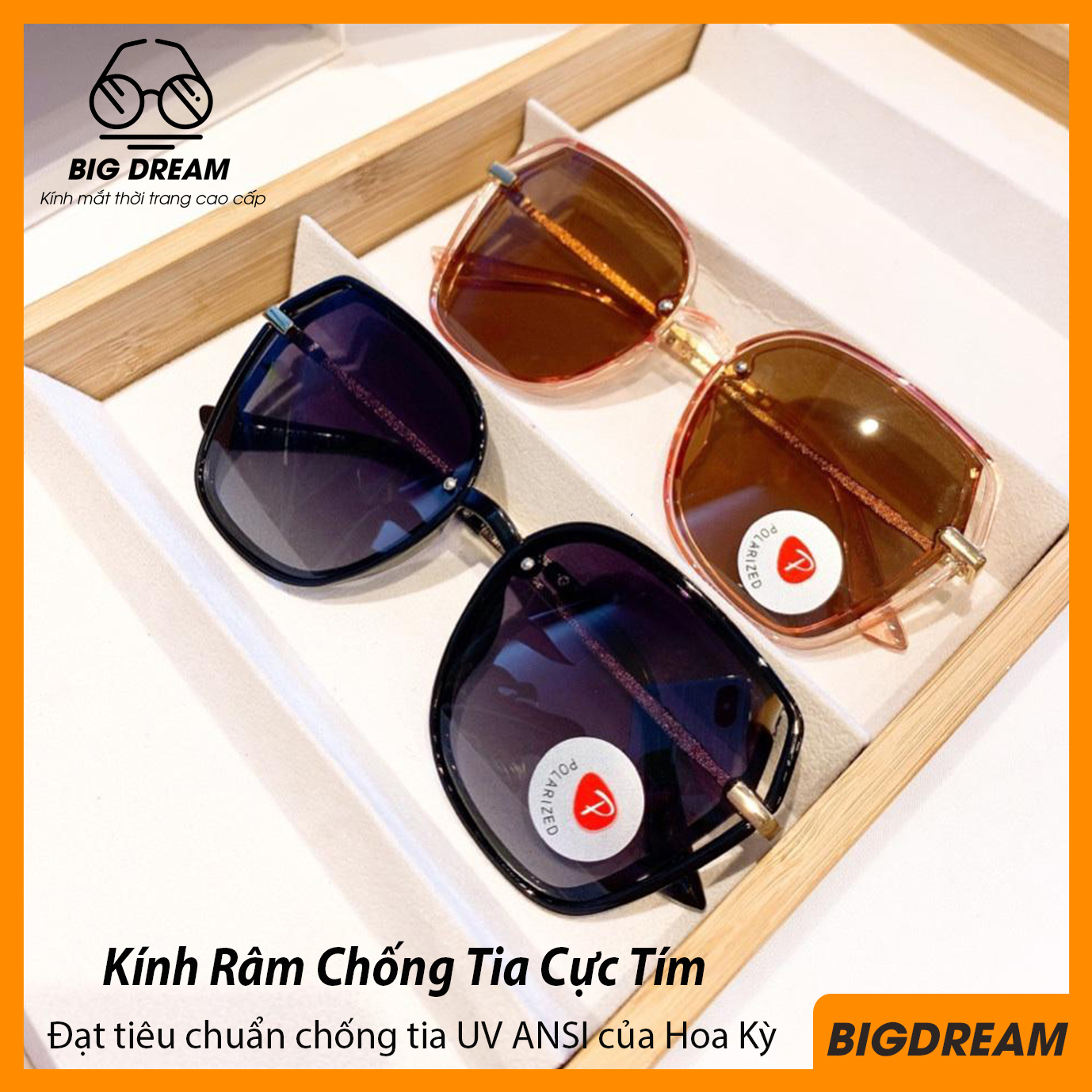 Mắt kính thời trang Siêu Hot 2020 dành cho cả nam và nữ - Kính mát thời trang dáng vuông nguyên khối LV2344 - Mắt kính chống chói chống tia UV - Tặng kèm hộp đựng + Khăn lau