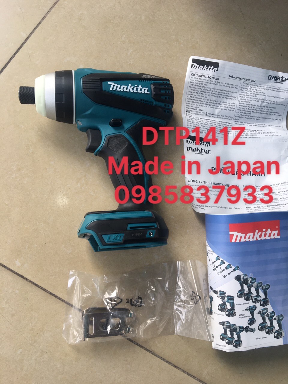 Máy vặn vít 4 chức năng không chổi than DTP141Z chính hãng
