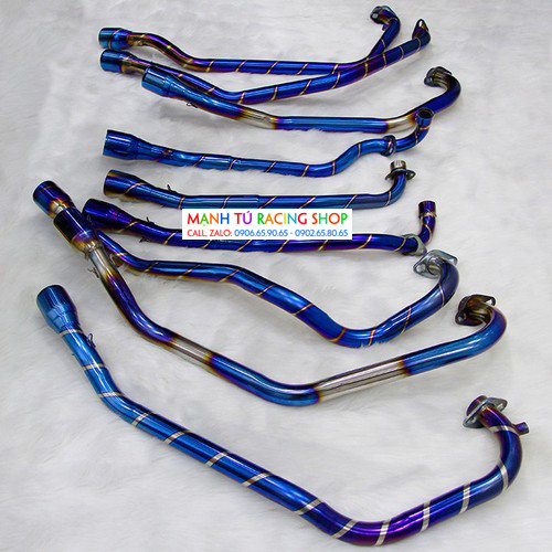 Cổ Pô Titan Gắn Lon Cho Exciter Winner Satria Sonic Raider Fz R15 Wave Sirius Jupiter