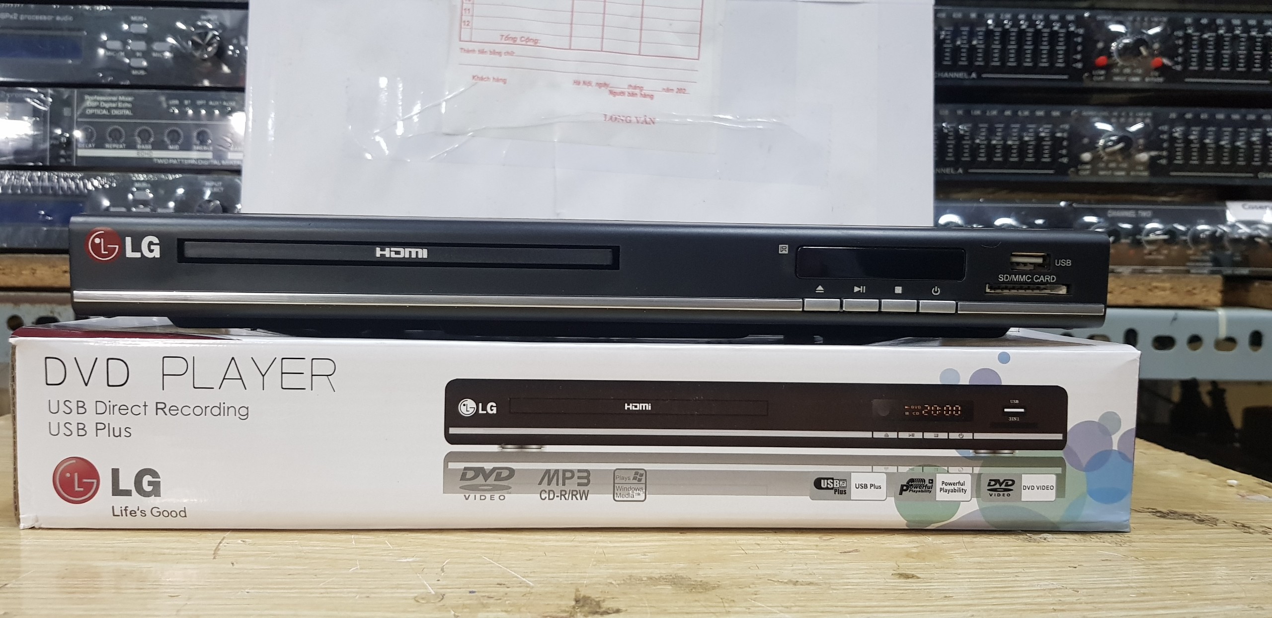 Đầu đĩa hdmi dvd lg