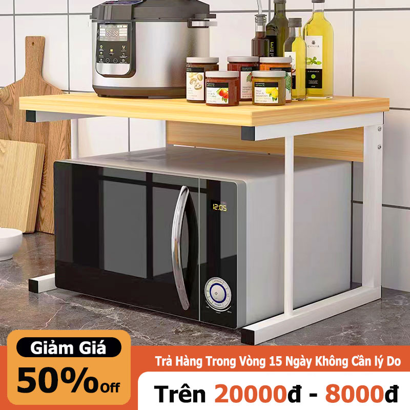 Miki kệ để lò vi sóng giá để bát đĩa kệ lò vi sóng 1 tầng 2 tầng kệ để đồ kệ để bếp kệ nhiều tầng
