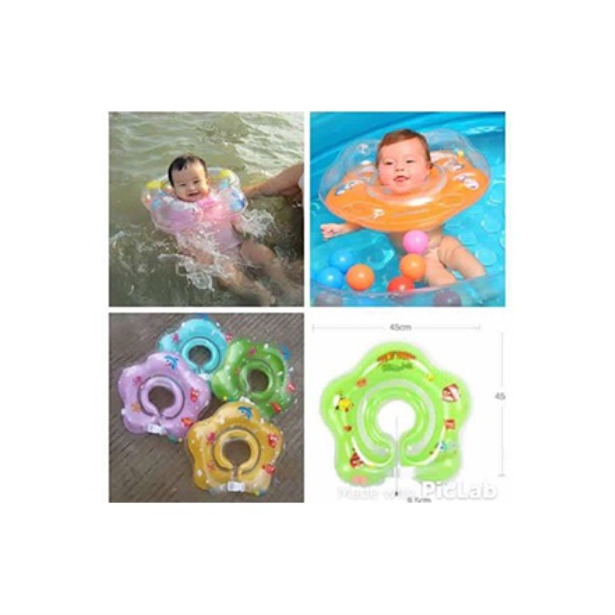【HOT SALE】 Phao bơi đỡ cổ chống lật cho bé