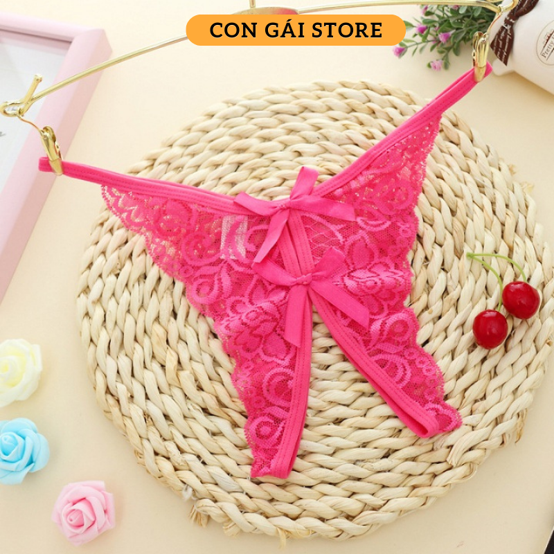 Quần lót nữ không đáy lọt khe hở bướm gợi cảm quyến rũ TL033 – Con Gái Store
