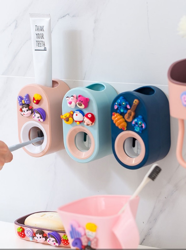 [HCM]Dụng Cụ Nhả Kem Đánh Răng Tự Động Cao Câp Với Thiết Kế Thông Minh Hiện Đại Siêu Tiện Dụng