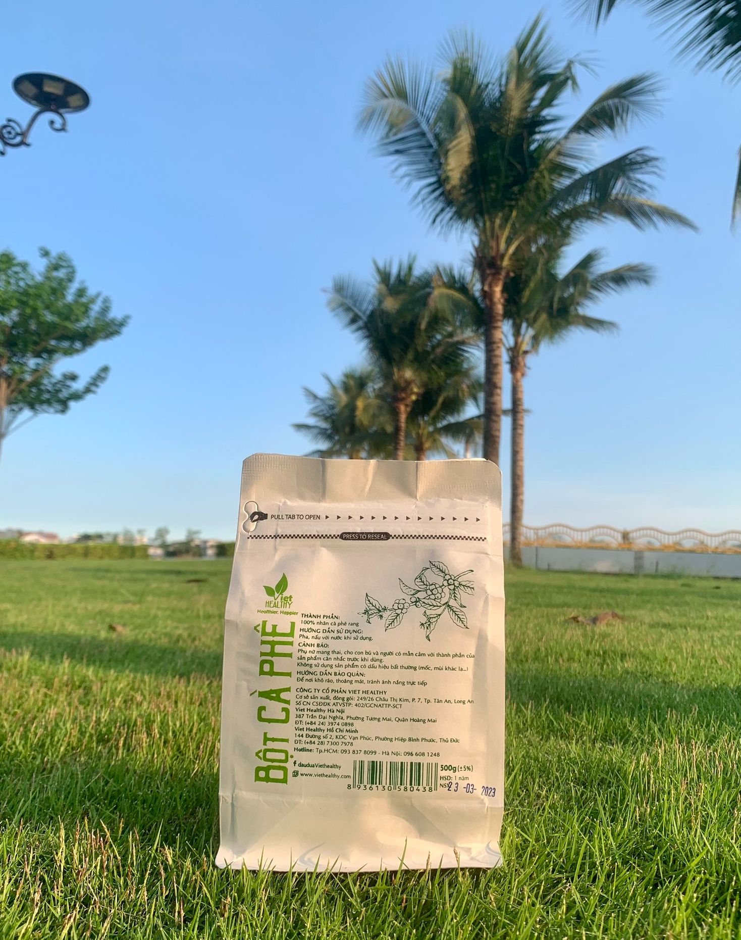 Bột Coffee Enema Viet Healthy 500g