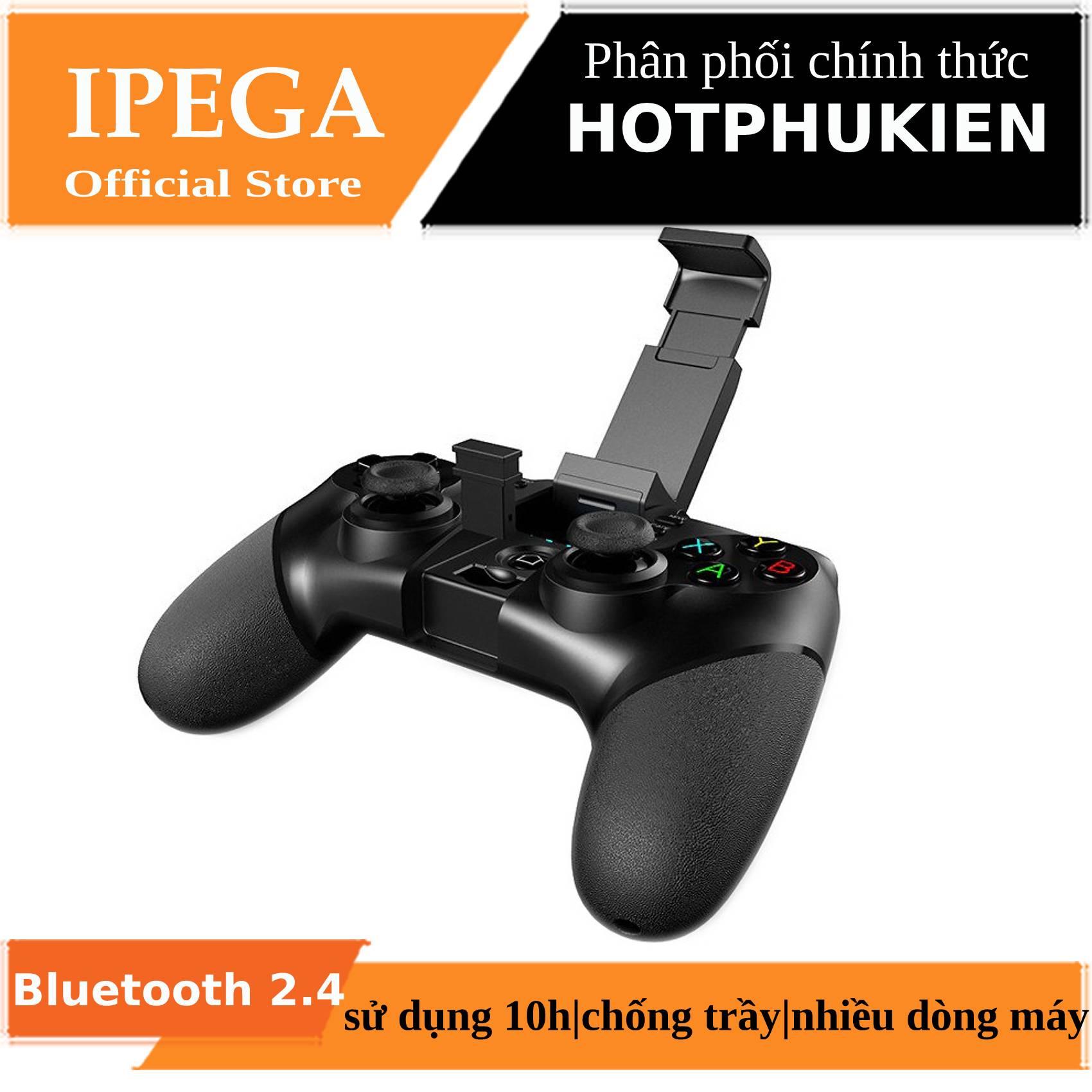 Bộ giá đỡ kiêm Tay cầm chơi game bluetooth hiệu iPega 9076 dùng cho PS3 / Android / iOS / Windows - phân phối bởi HotPhuKien
