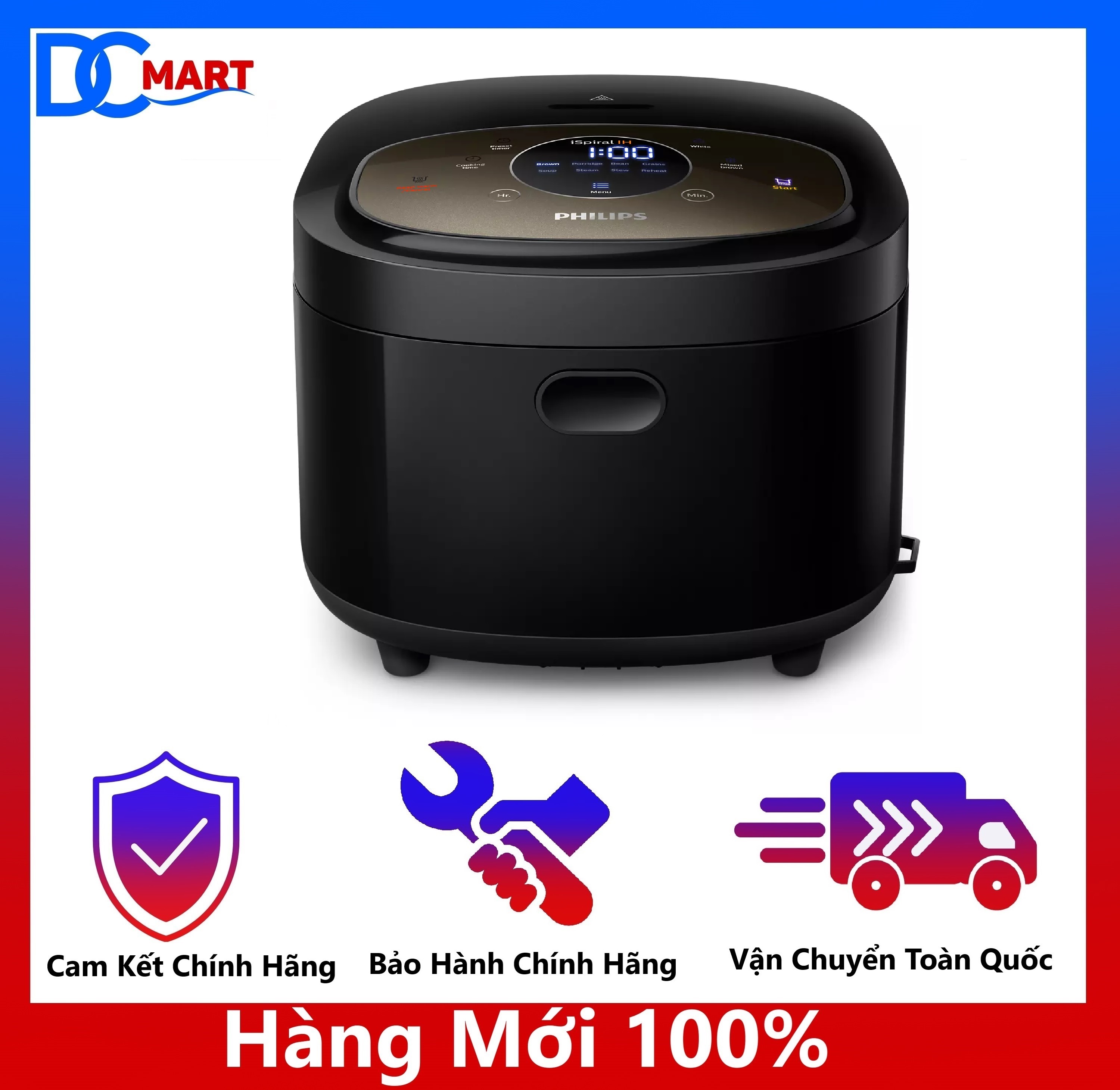 Nồi cơm cao tần Philips HD4528 - Hàng Chính Hãng