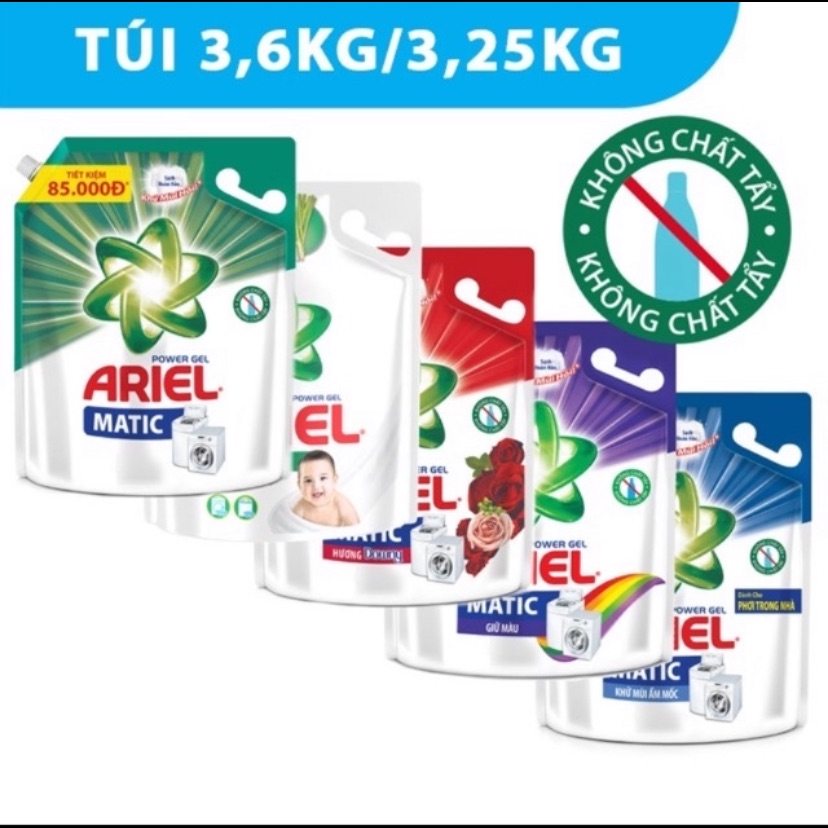 Nước giặt ariel 3.25kg