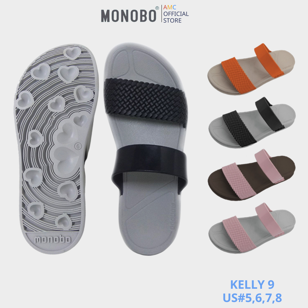 Dép Thái Lan Nữ Monobo Cao Su Dẻo, Siêu Êm Monobo - Kelly 9