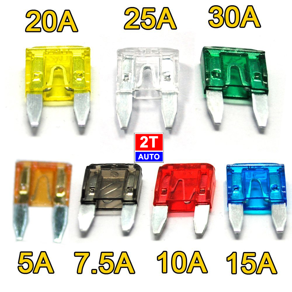 Bộ 5 Cầu chì ô tô xe hơi (giá 5 cái)- Car Fuse