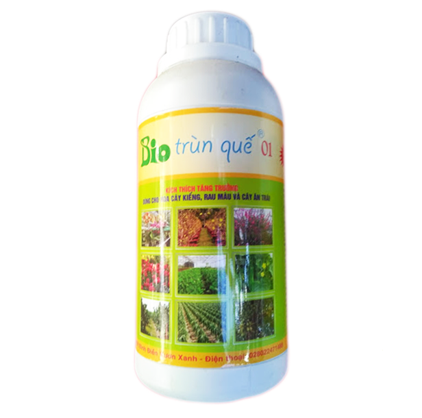Dịch trùng quế cho hoa lan cây cảnh rau màu organic 500ml