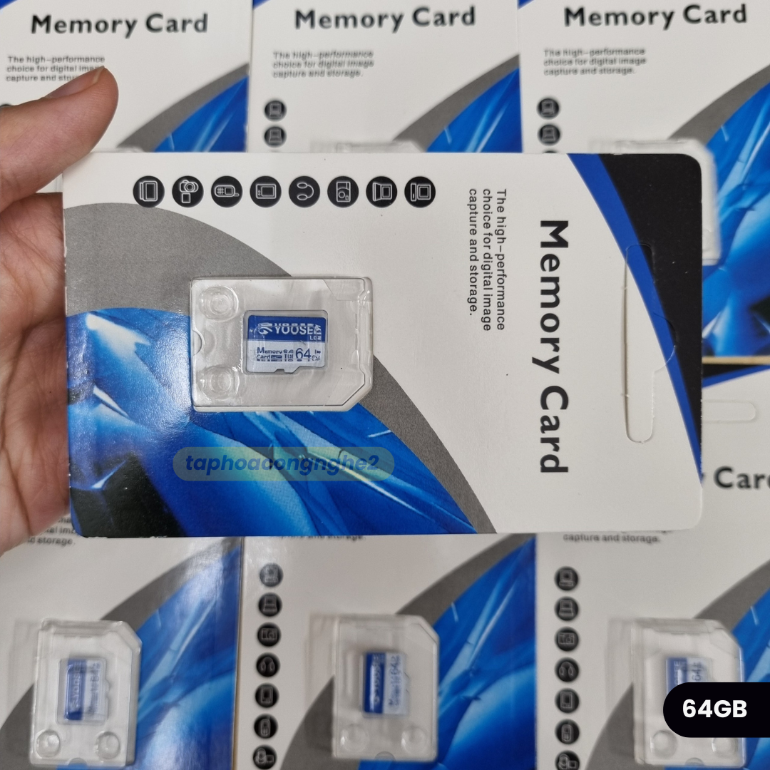 Thẻ Nhớ Chuyên Dùng Cho Camera IP, Máy Ảnh, Máy Ghi Âm, Điện Thoại, Dung Lượng 16GB/32GB/64GB/128GB - BẢO HÀNH 12 THÁNG