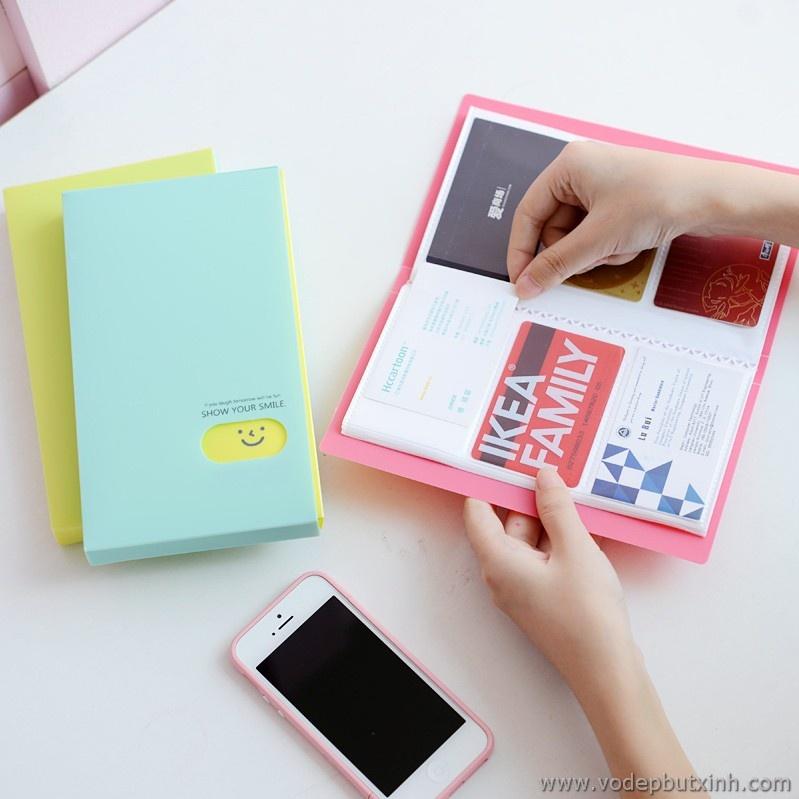 Sổ đựng 120 lomo card màu sắc