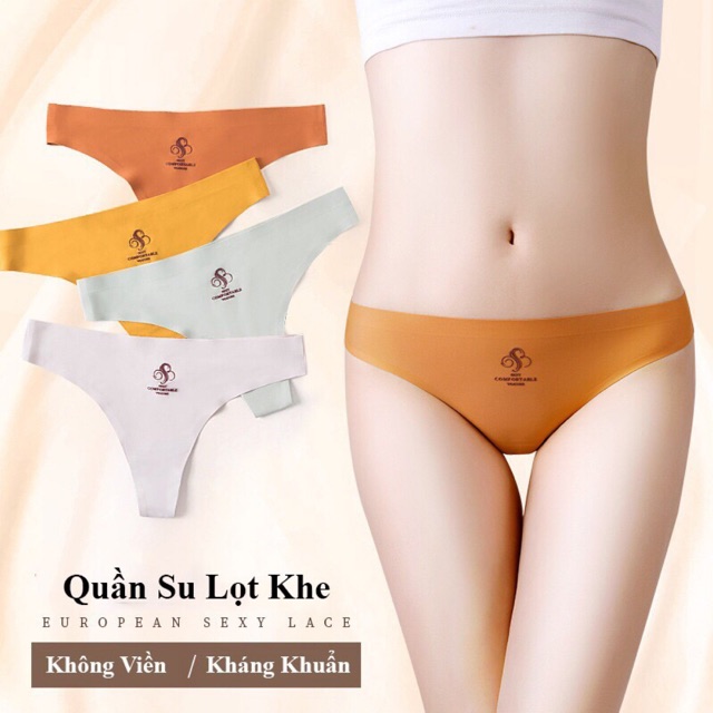 Quần lót nữ lọt khe không đường may gợi cảm -Quần Lót Nữ - Quần Su Hình Lọt Khe -Quần Lót Su Lọt Khe Tàng Hình