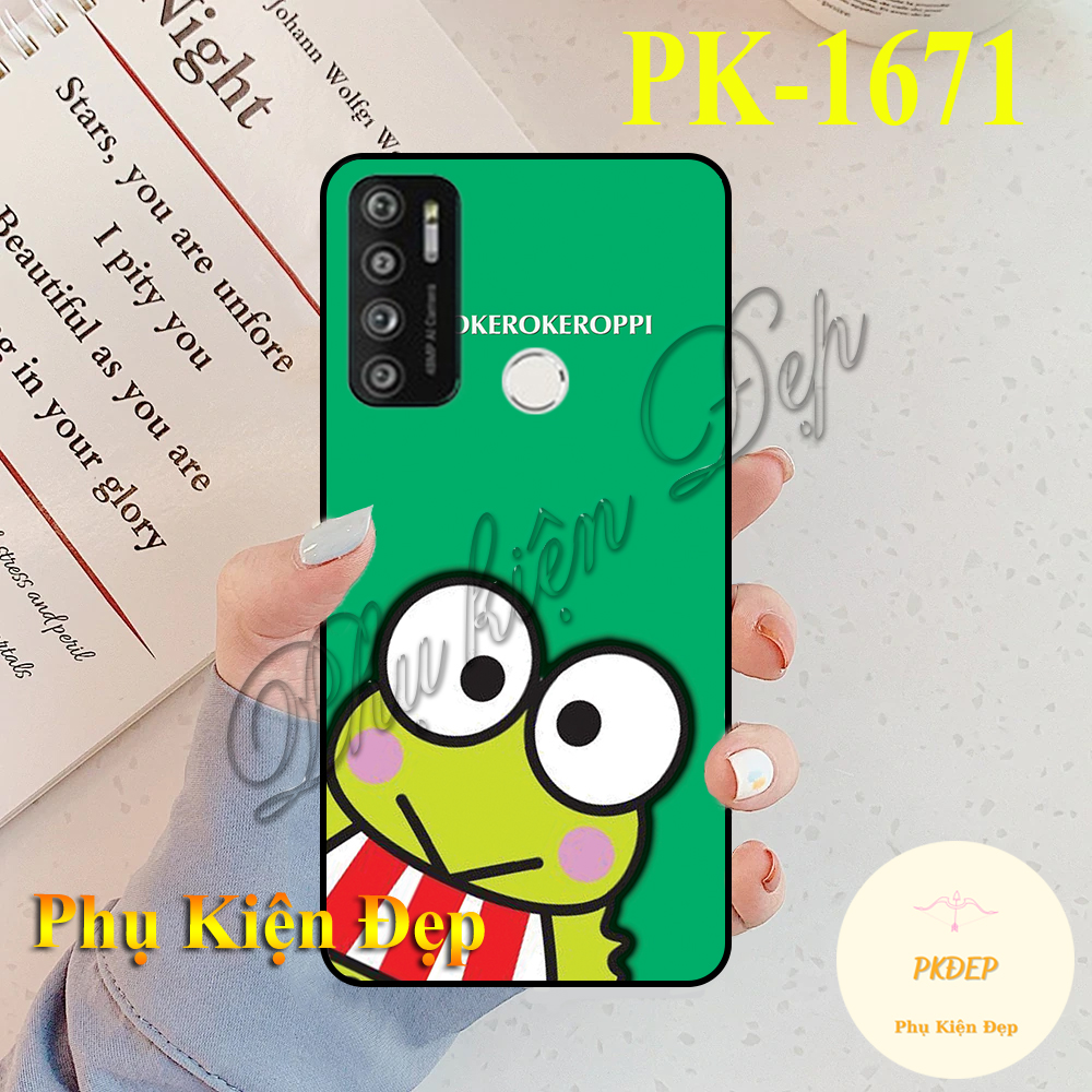Ốp lưng Vsmart Live 4 - Ốp dẻo đen in hình Hoạt hình cute