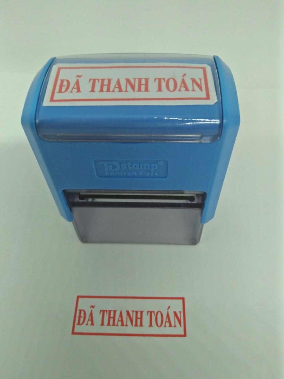Dấu đã thanh toán