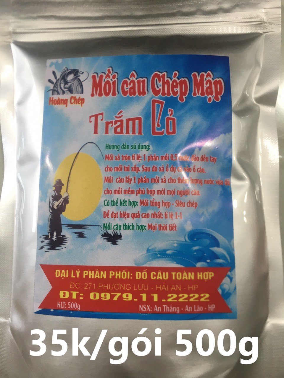 Mồi câu Chép Mập gói Trắm Cỏ